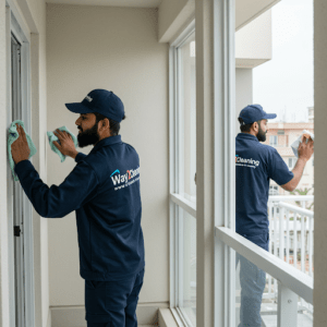 Balcony French Windows Cleaning Way2Cleaning